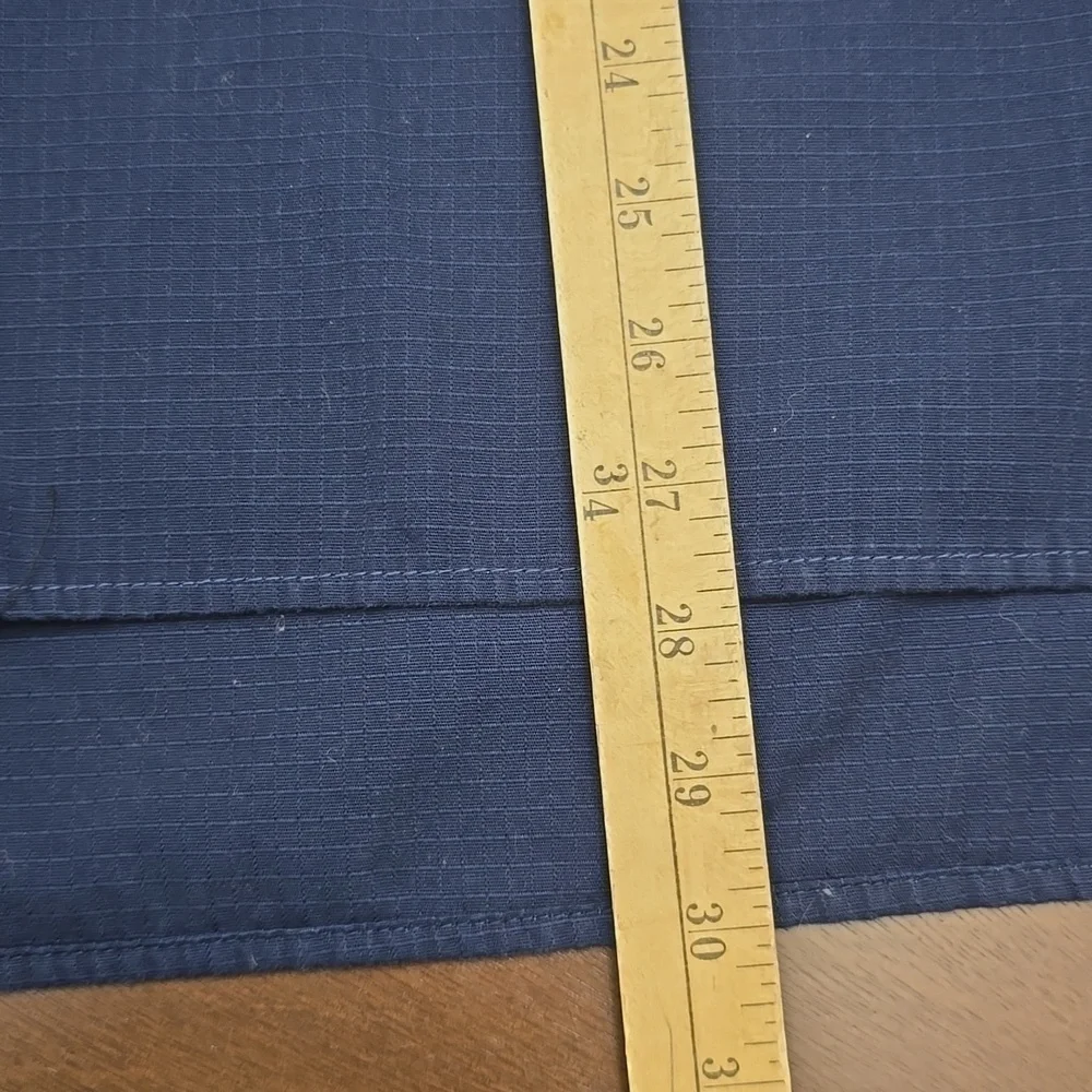 CARHARTT Navy V-Neck Scrub Top Men's XL - Picture 2 of 6